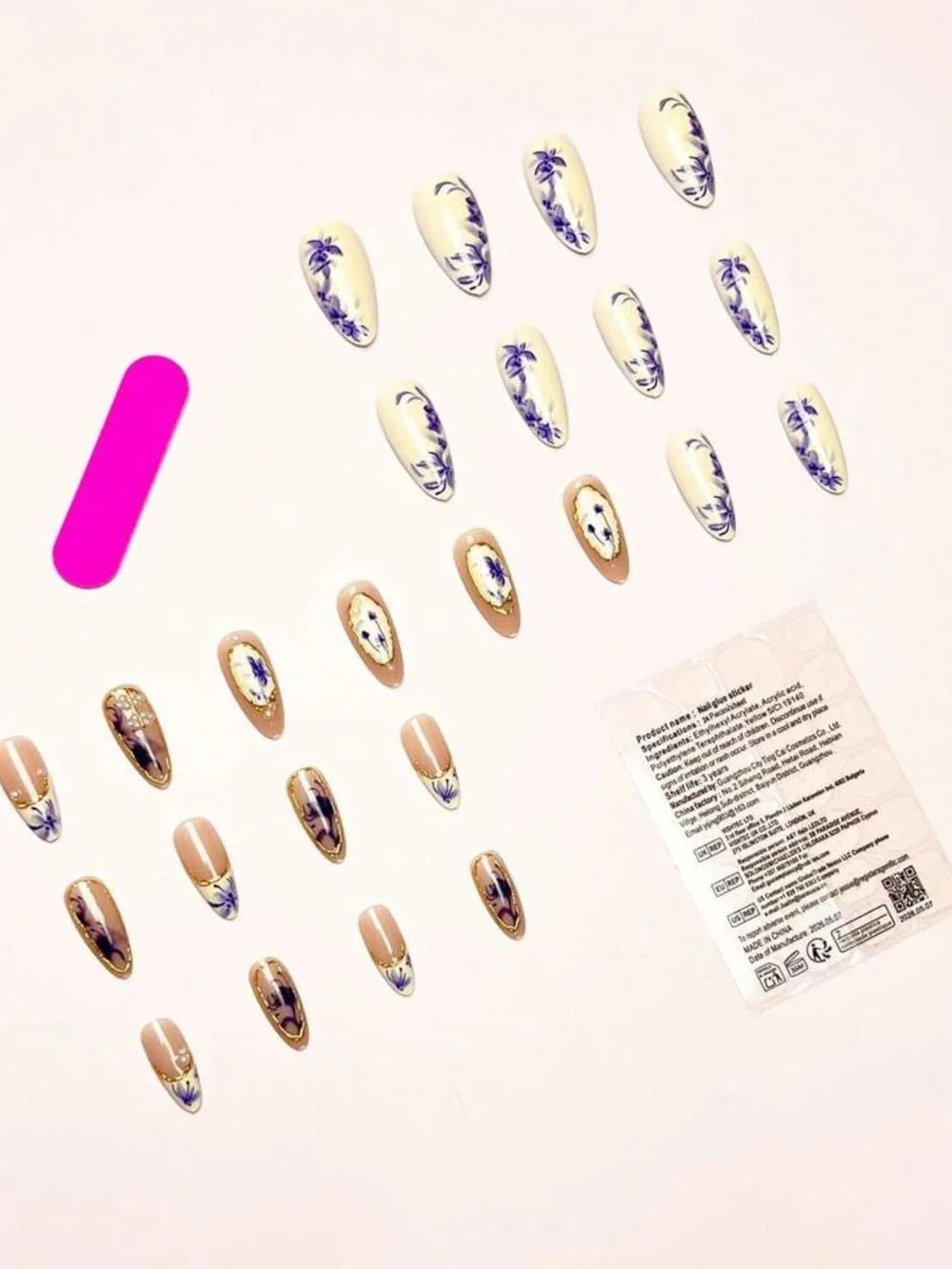24pc Press On Nail Set from the Nail Bar 💅